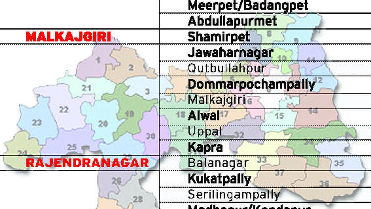 More revenue mandals mooted for Ranga Reddy district The Hindu